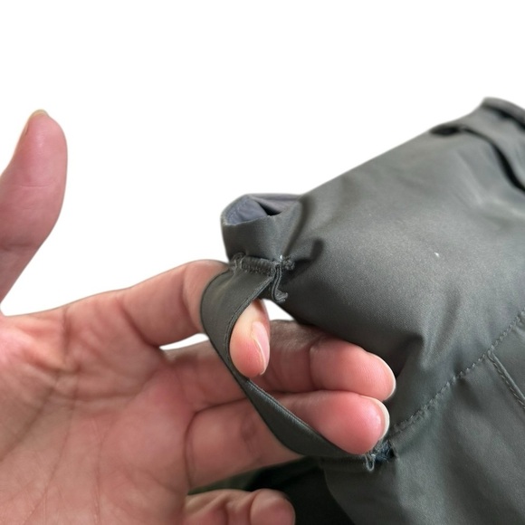 Patagonia Snowshot Pants Mens Medium Olive Distressed - Picture 15 of 16